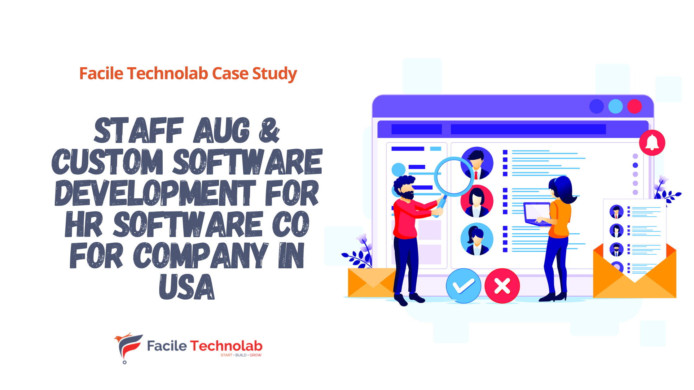 IT Staff Augmentation and Custom Software Development for HR Software Co in USA
