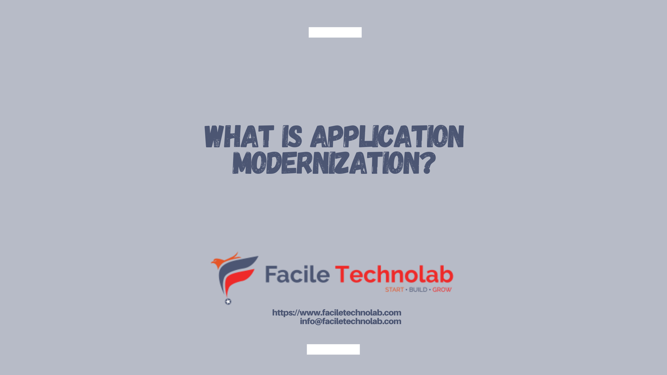 What is application modernization