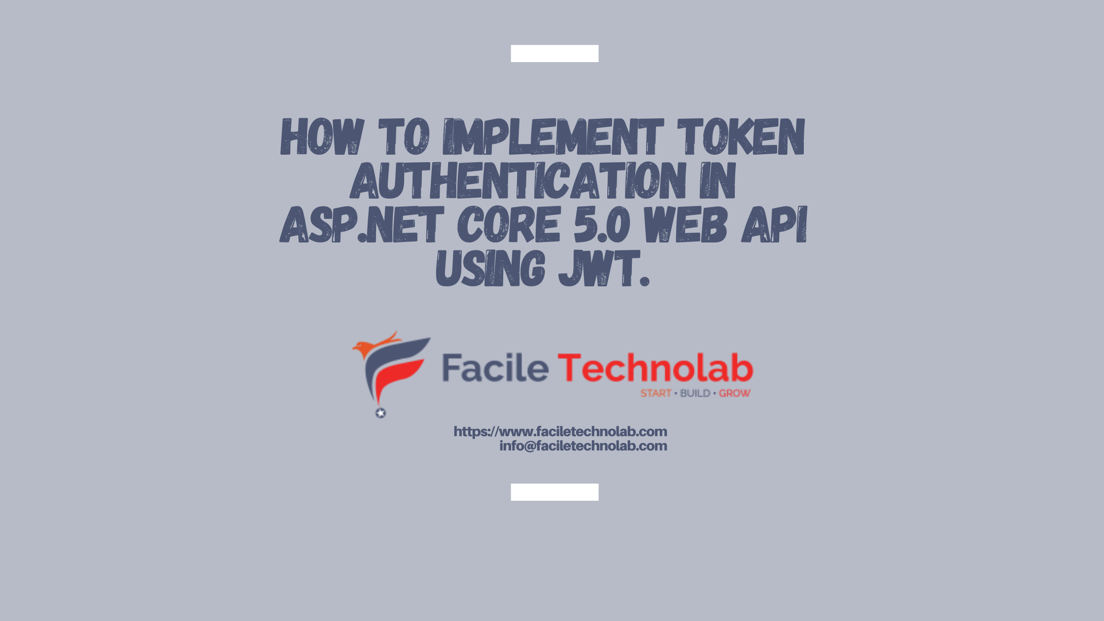 How to implement JWT Token Authentication in ASP.NET Core 5.0 Web API using JWT